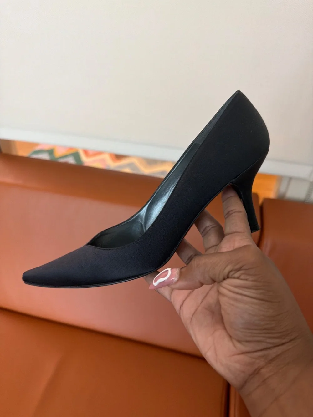 Peau De Soie Heels